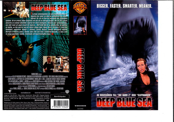 DEEP BLUE SEA (VHS)